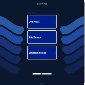 Скриншот главной страницы сайта buxon.net