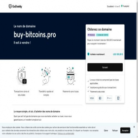 Скриншот главной страницы сайта buy-bitcoins.pro
