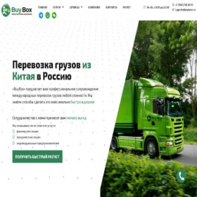 Скриншот главной страницы сайта buyboxx.ru