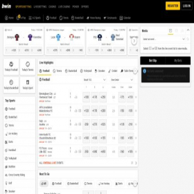Скриншот главной страницы сайта bwin.com