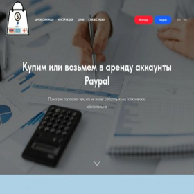 Скриншот главной страницы сайта bysellp.com