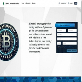 Скриншот главной страницы сайта c-money-bitrade.org