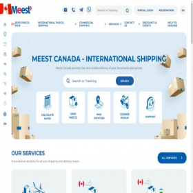 Скриншот главной страницы сайта ca.meest.com