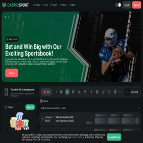 Скриншот главной страницы сайта cabriosport.com
