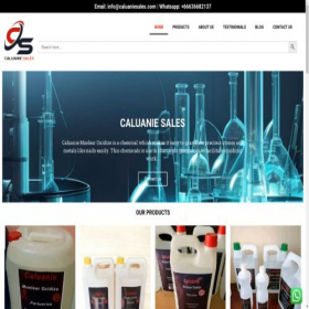 Скриншот главной страницы сайта caluaniesales.com