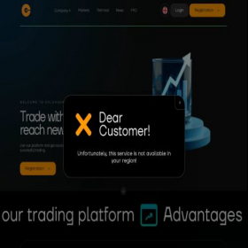Скриншот главной страницы сайта caluksor.com