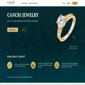 Скриншот главной страницы сайта cancri-jewelry.site