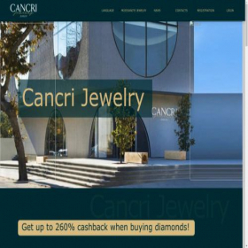 Скриншот главной страницы сайта cancri.club