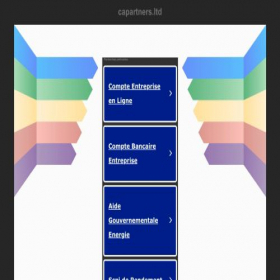 Скриншот главной страницы сайта capartners.ltd