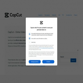 Скриншот главной страницы сайта capeditcut.com