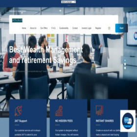 Скриншот главной страницы сайта capital-bullish.com