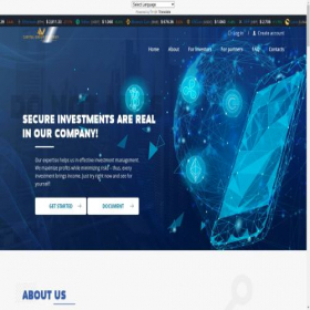 Скриншот главной страницы сайта capitalgroupcompany.com