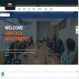 Скриншот главной страницы сайта capitals-investment.com
