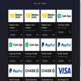 Скриншот главной страницы сайта cardmarket.store