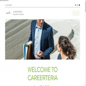 Скриншот главной страницы сайта careerteria.com
