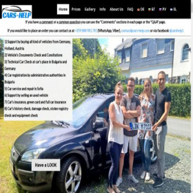 Скриншот главной страницы сайта cars-help.com