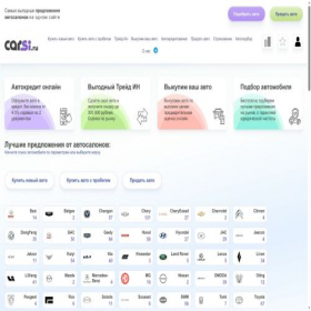 Скриншот главной страницы сайта carsi.ru