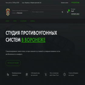 Скриншот главной страницы сайта carvoice.ru