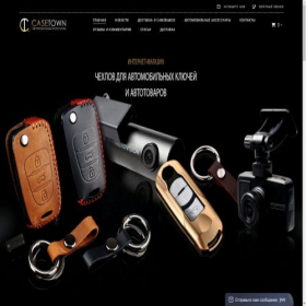 Скриншот главной страницы сайта casetown.ru