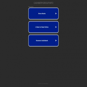 Скриншот главной страницы сайта cashberygroup.info