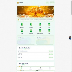 Скриншот главной страницы сайта cashcow.love