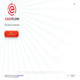 Скриншот главной страницы сайта cashflov-found.ru