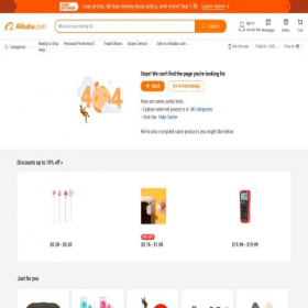 Скриншот главной страницы сайта cashier.alibaba.com