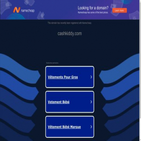 Скриншот главной страницы сайта cashkiddy.com