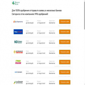 Скриншот главной страницы сайта cashvsem.ru