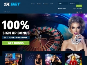 Скриншот главной страницы сайта casino-1xbet.com