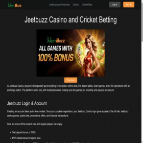 Скриншот главной страницы сайта casino-jeetbuzz.com