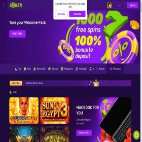 Скриншот главной страницы сайта casino-joker-17.com