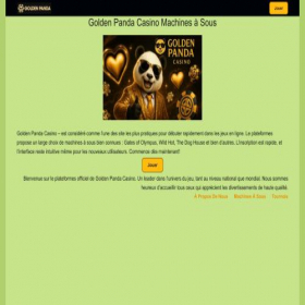 Скриншот главной страницы сайта casino-panda-golden.com