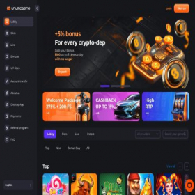 Скриншот главной страницы сайта casinounlim10.com