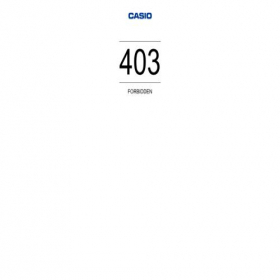 Скриншот главной страницы сайта casio.ru