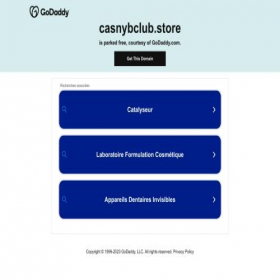 Скриншот главной страницы сайта casnybclub.store