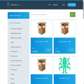 Скриншот главной страницы сайта catalog.mykassa.org