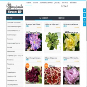 Скриншот главной страницы сайта catalogcf.ru