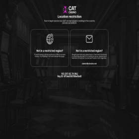 Скриншот главной страницы сайта catcasino809.com