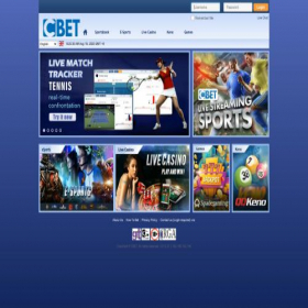 Скриншот главной страницы сайта cbet.com