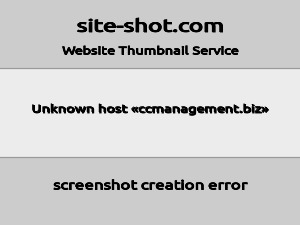Скриншот главной страницы сайта ccmanagement.biz