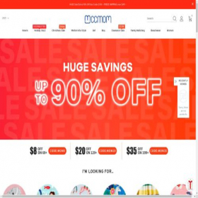Скриншот главной страницы сайта ccmom.cc