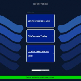Скриншот главной страницы сайта ccmoney.online