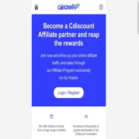 Скриншот главной страницы сайта cdiscount-dk.shop