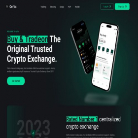 Скриншот главной страницы сайта ceftix.com