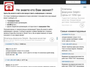 Скриншот главной страницы сайта cej-nomer.ru