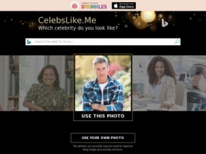 Скриншот главной страницы сайта celebslike.me