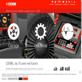 Скриншот главной страницы сайта cemb.com