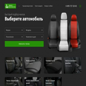 Скриншот главной страницы сайта center-avtochehlov.ru
