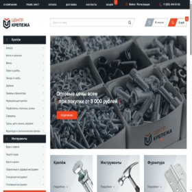 Скриншот главной страницы сайта centerkrep.ru